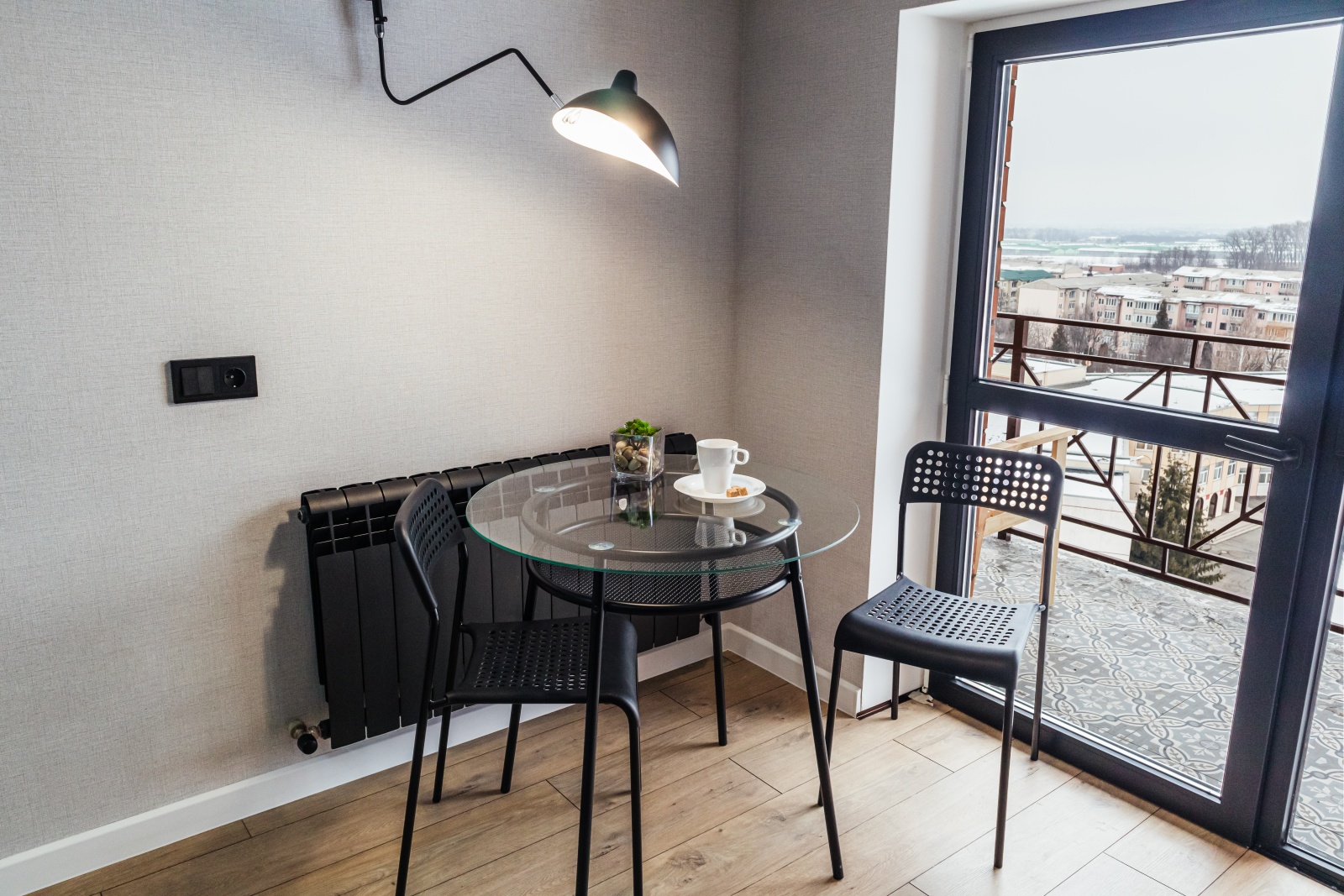 Лофт с видом на горы